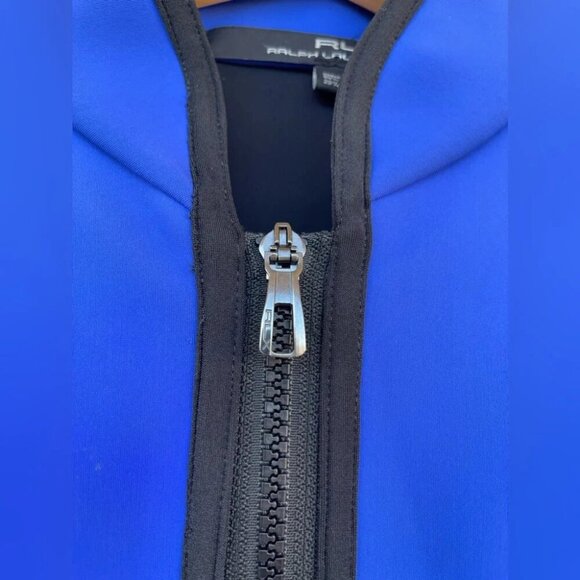 Ralph Lauren RLX sporty scuba cobalt  blue jacket with zippers size medium - Picture 4 of 10